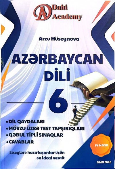 Azərbaycan dili 6-cı sinif liseylərə hazırlaşanlar üçün ən ideal vəsait