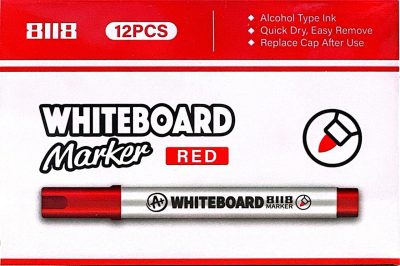Whiteboard marker red A+. Lövhə üçün marker. Qırmızı rəng. 1 ədəd