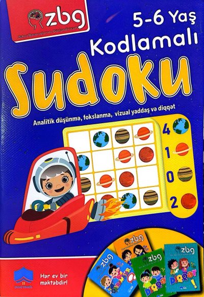 KODLAMALI SUDOKU 5-6 YAŞ (EVDETEHSİL)