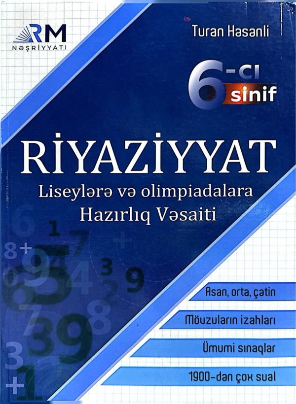 RİYAZİYYAT 6-CI LİSEYLERE VE OLİMPİADALARA HA (RM)