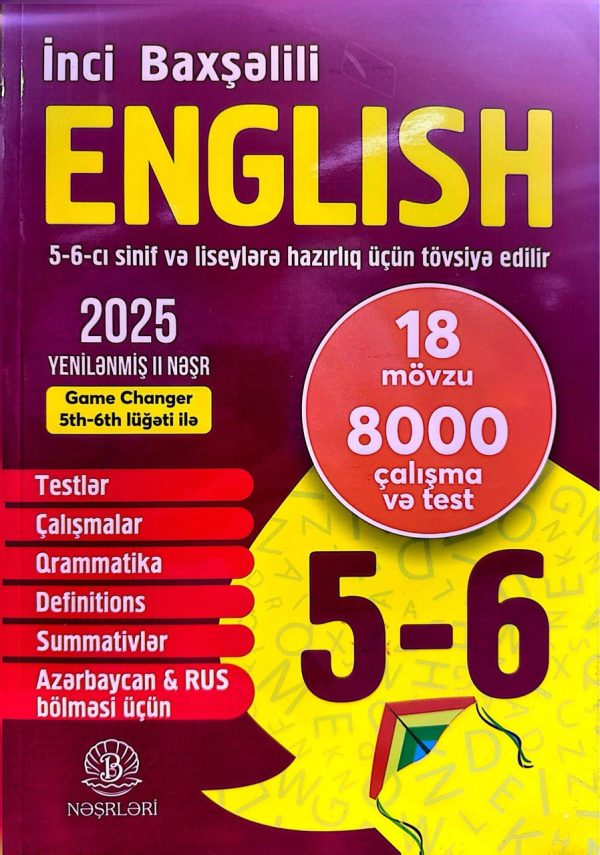 English 5-6-cı sinif liseylərə hazırlıq üçün