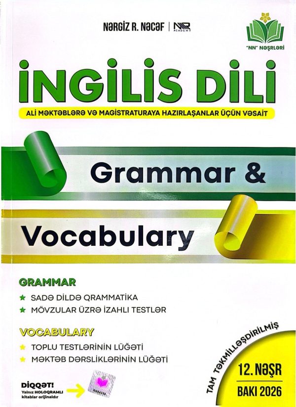 İNGİLİS DİLİ VESAİT NERGİZ NECEF (NN-2025)