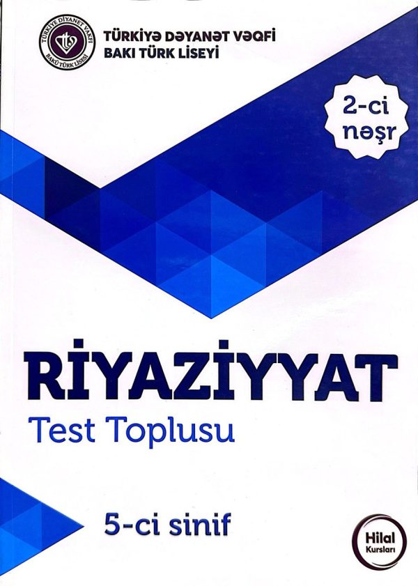 RİYAZİYYAT TEST TOPLUSU 5-Cİ SİNİF (DEYANET)
